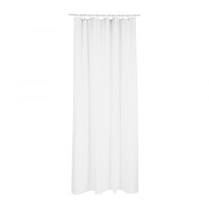 CORTINA DE BAÑO POLYESTER BLANCA 180 x 200 cm