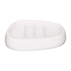 JABONERA DE BAÑO COLOR BLANCO