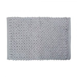 ALFOMBRA DE BAÑO GRIS 50 x 75 cm
