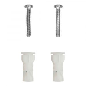 KIT CONJUNTO FIJACIÓN PARA ASIENTO DE INODORO ROCA VARIOS MODELOS AI0002400R ROCA