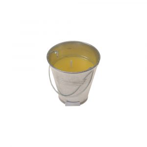 VELA CITRONELA ANTIMOSQUITOS CON RECIPIENTE METALICO 30g Ø6,5cm