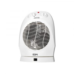 CALEFACTOR COMPACTO OSCILANTE 1000 - 2000 W BLANCO