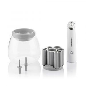 LIMPIADOR Y SECADOR AUTOMÁTICO DE BROCHAS DE MAQUILLAJE