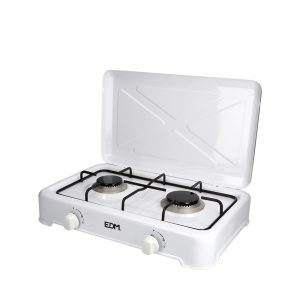 COCINA DE GAS ESMALTADA 2 FUEGOS