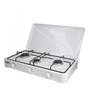 COCINA DE GAS ESMALTADA 3 FUEGOS