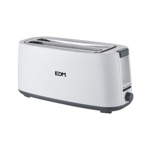 TOSTADORA DOBLE RANURA LARGA WHITE DESIGN 1400 W