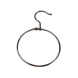 GANCHO METALICO CON ANILLA Ø125 mm
