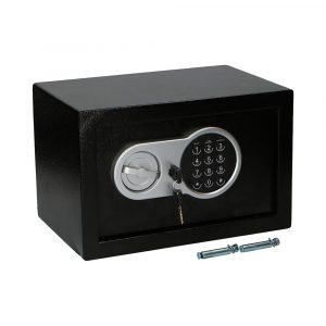 CAJA FUERTE ELECTRONICA REFORZADA 31 x 20 x 20 cm