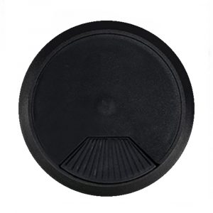 TAPÓN PASACABLES TPC01 Ø60 x 22 mm NEGRO, BLISTER