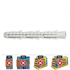 TACO LARGO STANDARD FL 10-90, CAJA 25 uds