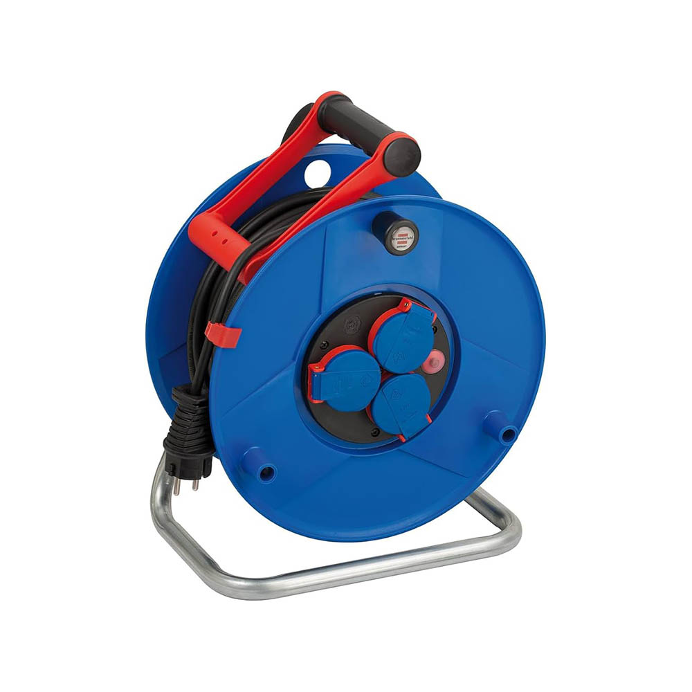 ENROLLACABLES 50 m 3 G 1,50 mm² 3 TOMAS BIPOLARES CON T/TL CON CABLE BREMAXX® IP44