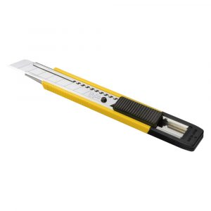 CÚTER MT-1 CON BLOQUEO AUTOMÁTICO Y CUCHILLA 12,5 mm