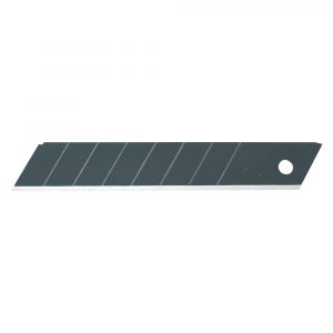 JUEGO DE 10 CUCHILLAS LBB-10B TROCEABLES NEGRAS 18 mm