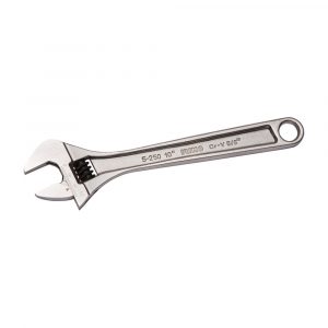 LLAVE AJUSTABLE (INGLESA) MOLETA CENTRAL 8" CROMADA 5-200C-1