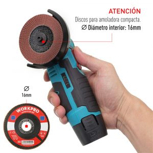 DISCO LÁMINAS PLANO Ø100 x 16 mm 80 g