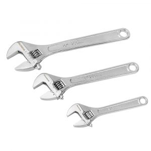 LLAVE AJUSTABLE 150, 200 ,250 mm. JUEGO 3 unidades