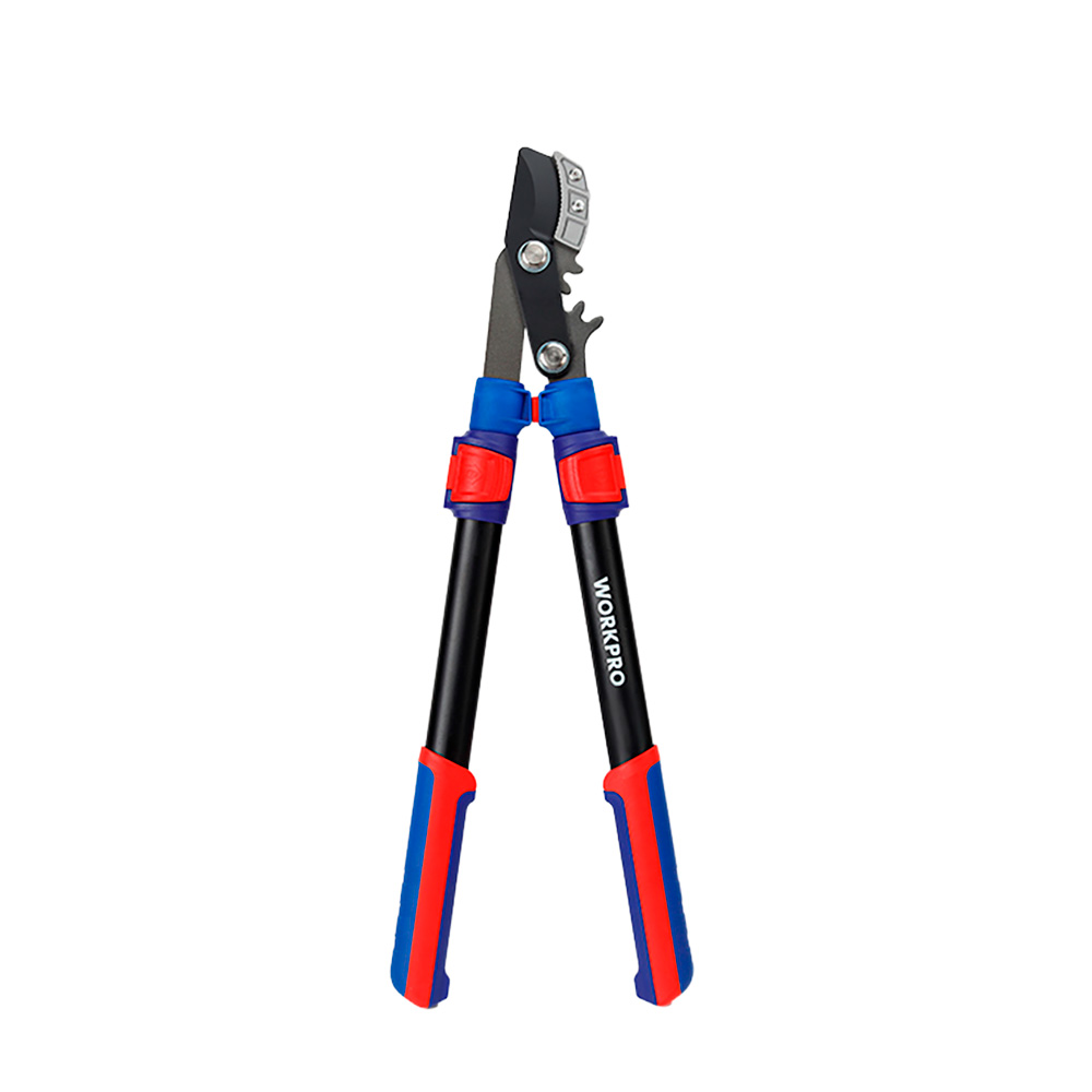TIJERAS PODA DOS MANOS YUNQUE, EXTENSIBLE, AHORRO ESFUERZO, CAPACIDAD MÁXIMA CORTE Ø44 mm, 62,5-92,5 cm