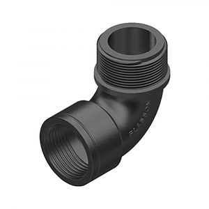CODO 90° ROSCA MACHO/HEMBRA POLIPROPILENO 1"