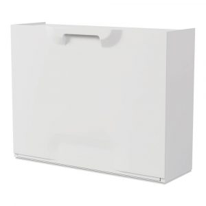 ZAPATERO APILABLE DE POLIPROPILENO BLANCO 51 x 17,3 x 40,1 cm