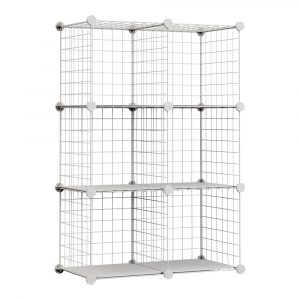 ESTANTERÍA MODULAR METÁLICA TITAN C6 BLANCO