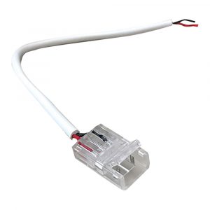 CONEXIÓN INICIAL RÁPIDA PARA TIRAS DE LED IP65 2P 230 V 25 cm, 10 uds