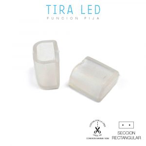 PROTECTOR TAPON FINAL PARA TIRA DE LED
