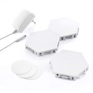PANELES DE LED MODULARES MAGNÉTICOS Y TÁCTILES, 3 unidades