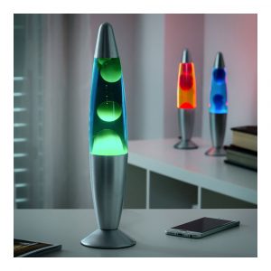 LÁMPARA DE LAVA MAGMA 25 W COLOR VERDE
