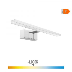 LÁMPARA LED DE PARED O ESPEJO 6 W 4.000 K 600 lm LUZ DÍA 30 x 12,8 x 5,10 cm
