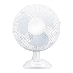 VENTILADOR SOBREMESA 22 W, Ø23 cm, BLANCO, 270 x 210 x 352 mm