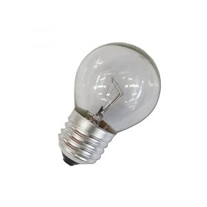 BOMBILLA INCANDESCENTE ESFERICA CLARA 40 W E27 (SOLO USO INDUSTRIAL)