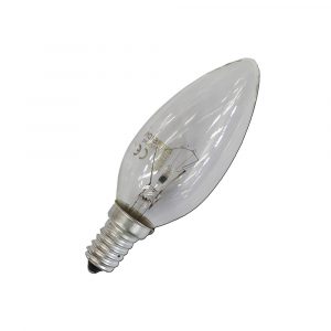 BOMBILLA INCANDESCENTE VELA CLARA 40 W E14 (SOLO USO INDUSTRIAL)