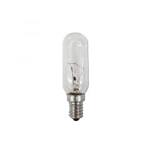 BOMBILLA INCANDESCENTE DE CAMPANA EXTRACTORA (TUBULAR) 40 W E14