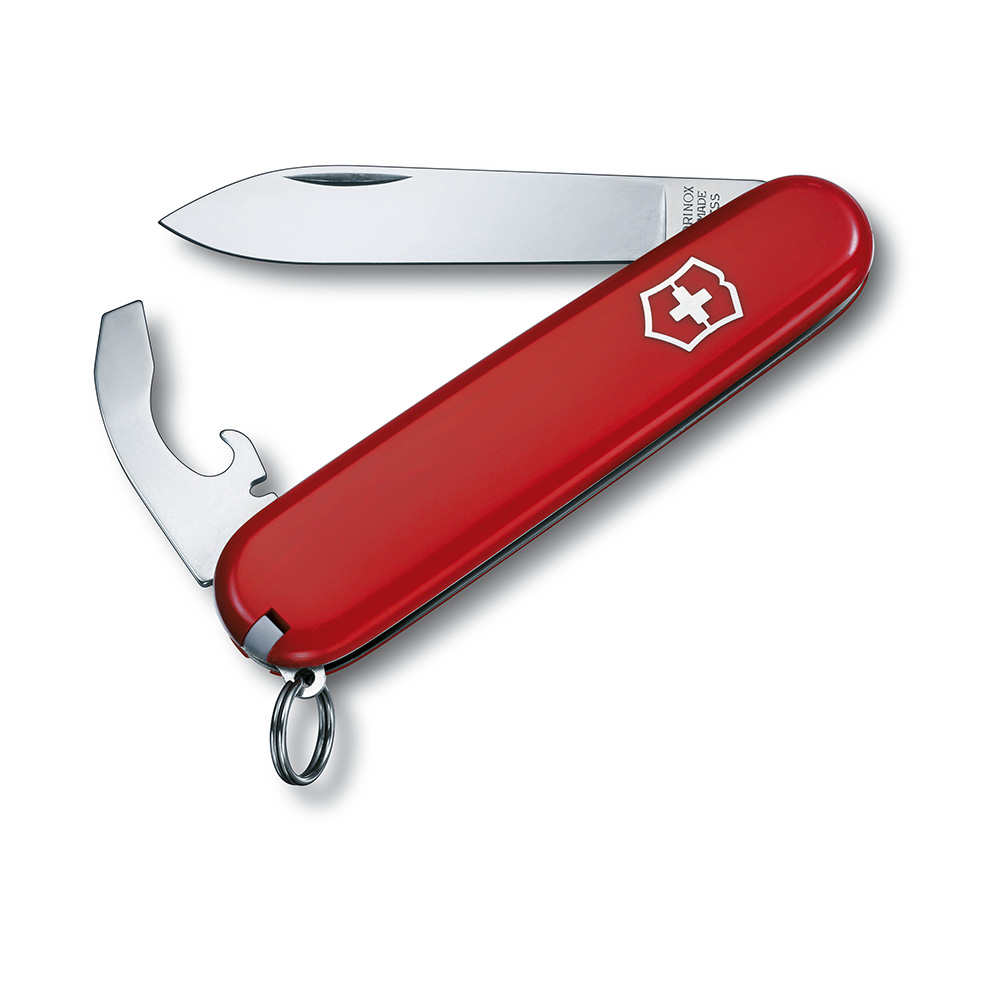 NAVAJA BANTAM ROJA, 8 FUNCIONES, PESO 33 g, 23 x 11 x 84 mm