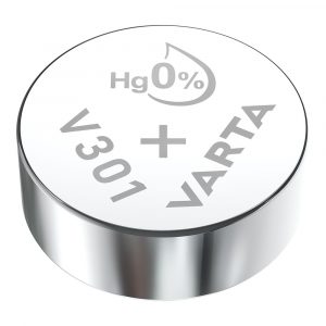 MICRO PILA DE BOTON SILVER SR43 - V301 82mAh (BLISTER 1 unid.) Ø11,6x4,2mm