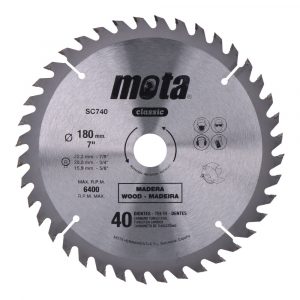 SIERRA CIRCULAR WIDIA Ø180 mm 40 DIENTES