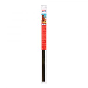 BURLETE BAJO PUERTA PVC MARRÓN 37 mm x 1 m