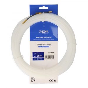 SONDA PASACABLES GUÍA, NYLON, 25 m x 3 mm