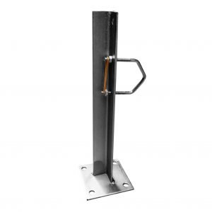 SOPORTE DE MASTIL PARA PARED ATORNILLABLE EN "L" 300mm