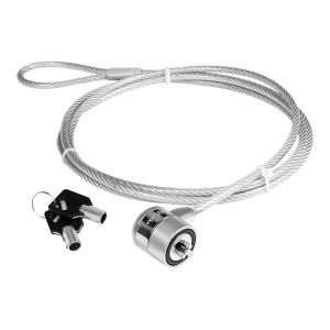 CABLE ANTIRROBO PARA PORTATIL CON 2 LLAVES LOGILINK