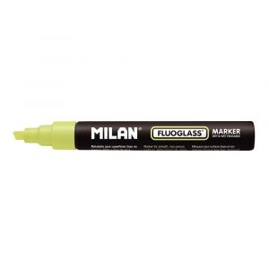 ROTULADOR BORRABLES FLUOGLASS 2 - 4 mm AMARILLO EN BLISTER