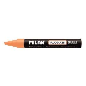 ROTULADOR BORRABLES FLUOGLASS 2 - 4 mm NARANJA EN BLISTER