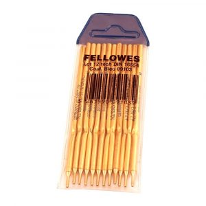 RECAMBIO BOLIGRAFO PEANA FELLOWES REF. 64314 AZUL BLISTER 12 uds
