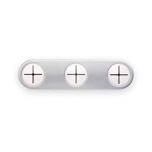 COLGADOR PAÑOS COCINA ADHESIVO CROMO MATE 2083-7-000 (BLISTER) INOFIX