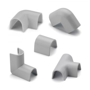 ENLACES SURTIDOS PARA CABLEFIX GRIS METALIZADO 2201, BLISTER 10 unidades