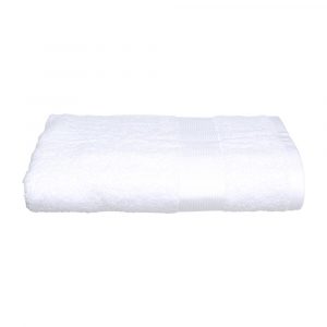 TOALLA DE RIZO 450g COLOR BLANCO 100x150cm