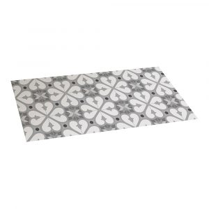 ALFOMBRA VINILICA BCN GRISES 50 x 110 cm