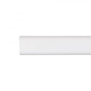 BARRA ARMARIO OVALADA METAL BLANCO 200CM CINTACOR - STORPLANET