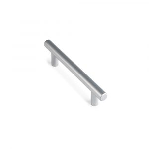 BLISTER CON 4 TIRADORES DE MUEBLE TIPO ASA FABRICADO EN ACERO INOXIDABLE ACABADO ALUMINIO MOD. 891H ENTREPUNTOS 96mm REI