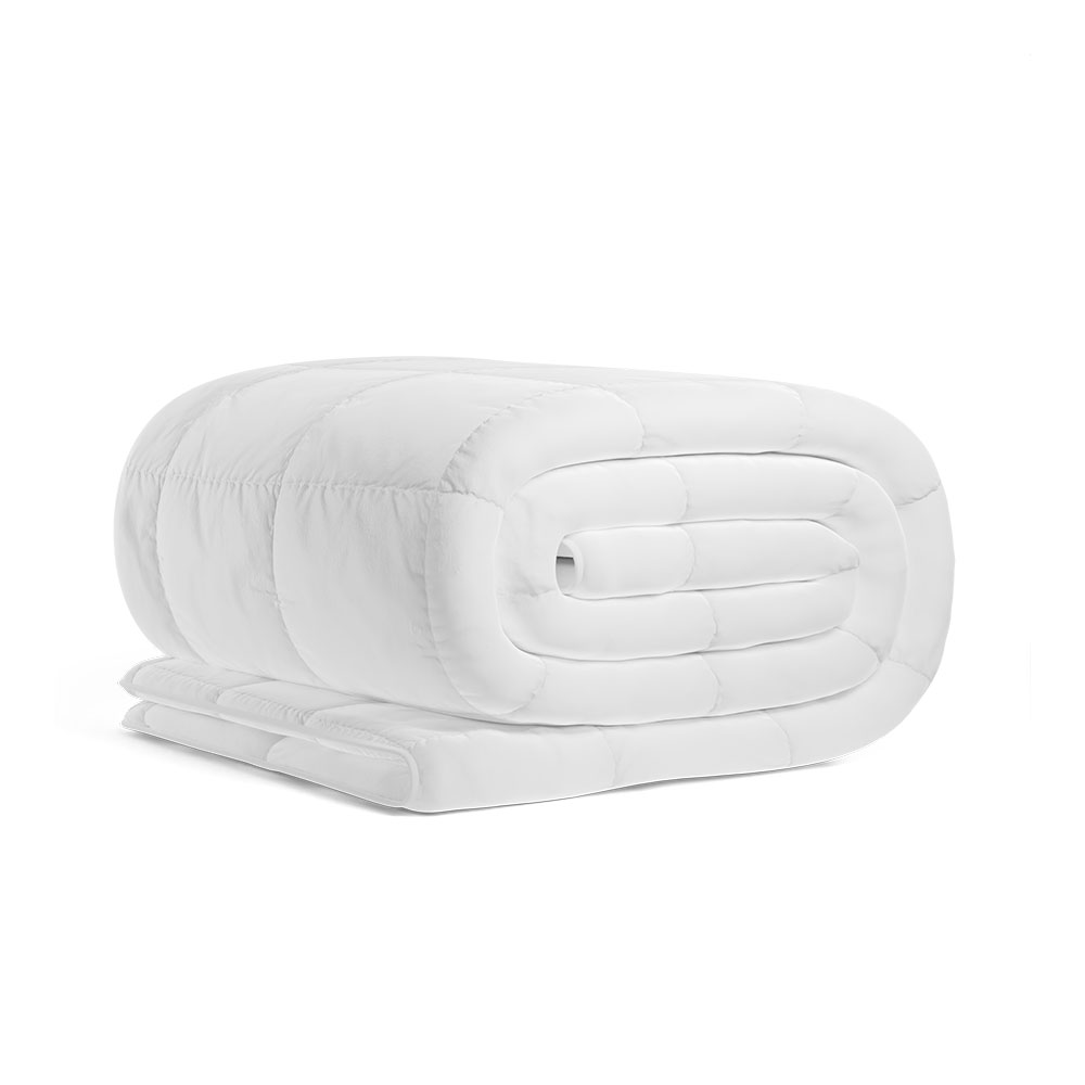 EDREDÓN RELLENO NÓRDICO NALUI WARMY E200 BLANCO 260 x 240 cm